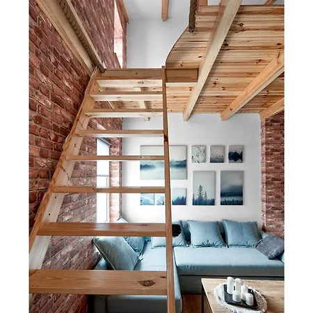 شقة Starolecka With Mezzanine بوزنان